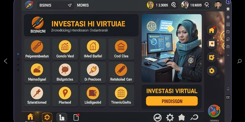 Tampilan antarmuka yang user-friendly.