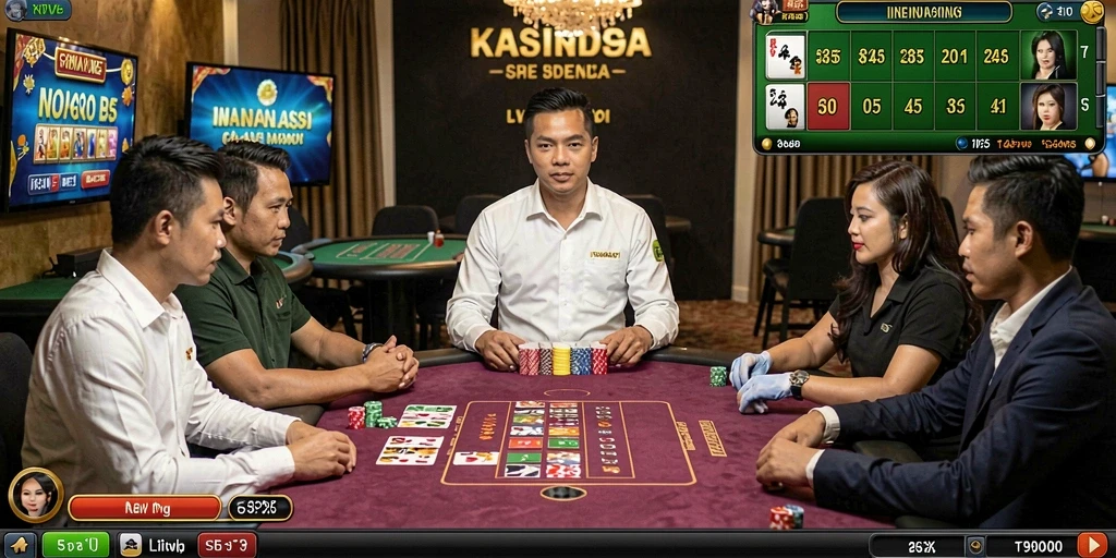 Screenshot menampilkan antarmuka permainan yang menarik.