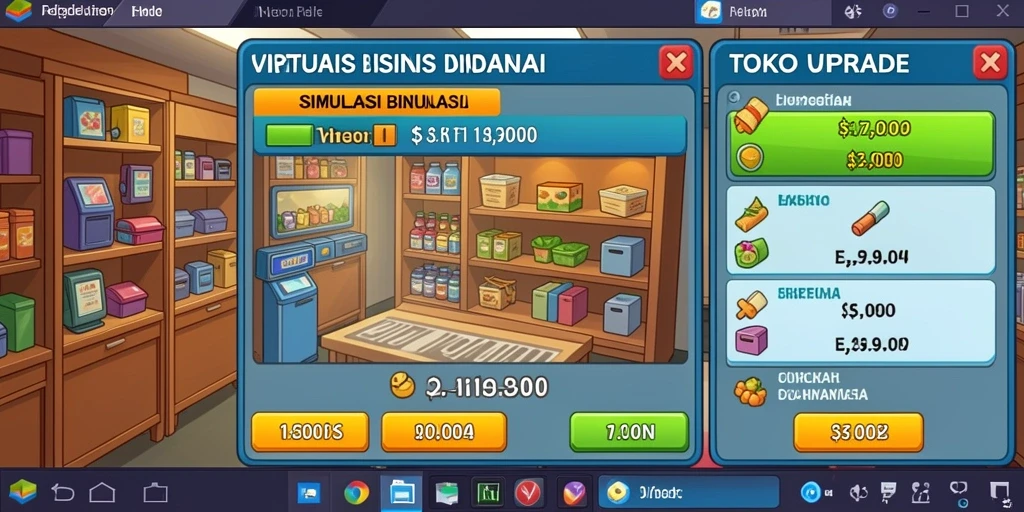 Tampilan visual yang memukau dan penuh warna.