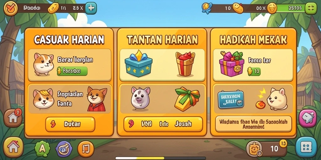 Tampilan utama aplikasi YOTOGEL yang informatif.